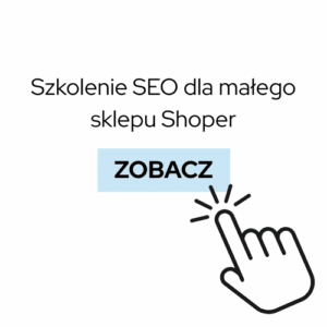 Pozycjonowanie sklepu Shoper szkolenie