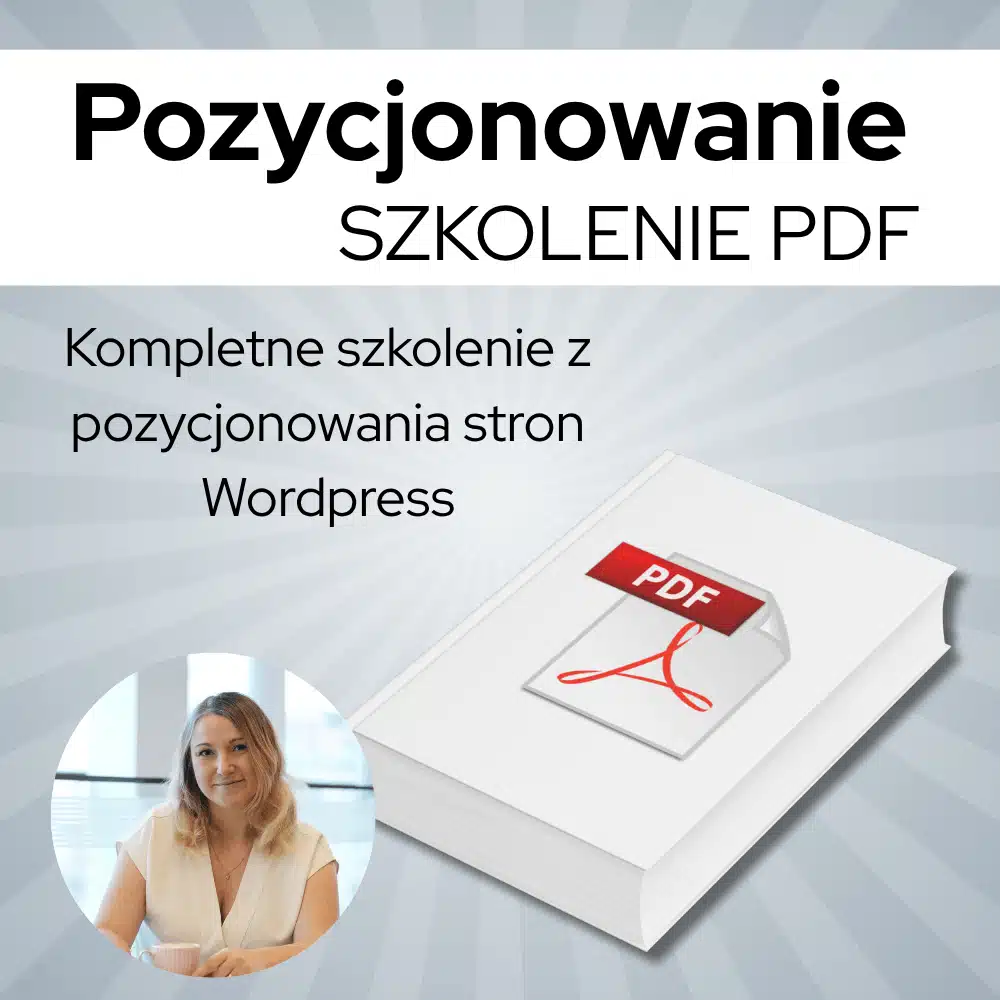jak pozycjonować stronę szkolenie