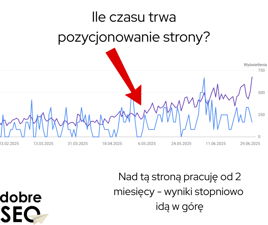 ile czasu trwa pozycjonowanie strony