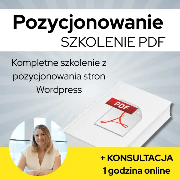 szkolenie z pozycjonowania z konsultacją